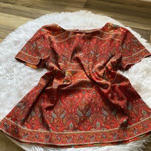 J. Crew size medium blouse.